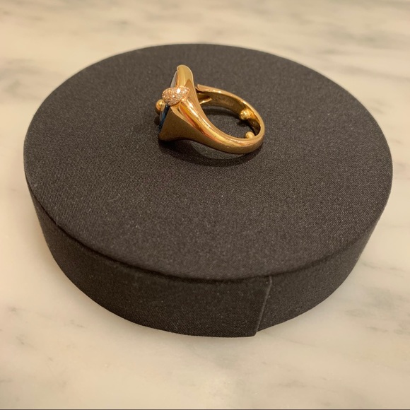 Pomellato Ritratto Topaz & Diamond Ring - Picture 12 of 15